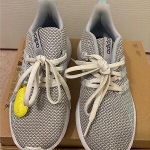 Adidas Kids Light Gray Sneakers